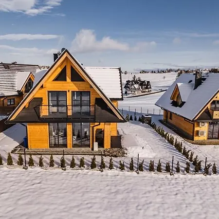 Panorama Z Jacuzzi Nyaraló Ząb